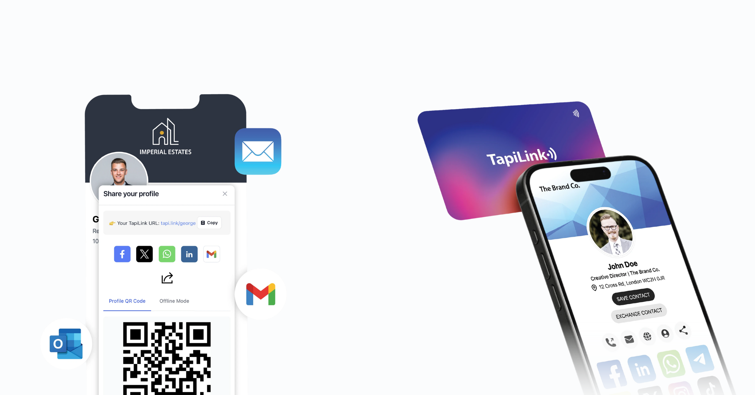 Custom Interactive Digital Business Cards