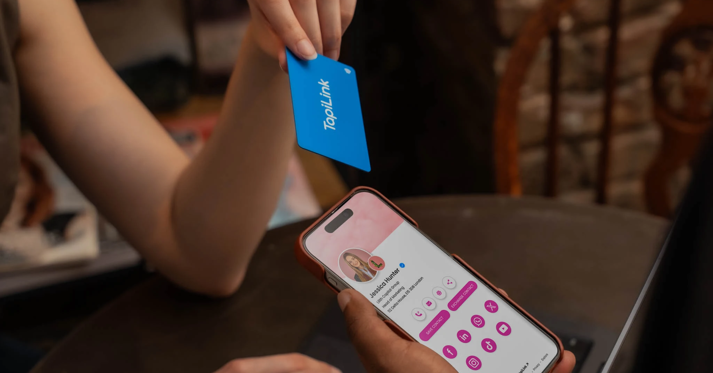 How to Share Your Card From the TapiLink App