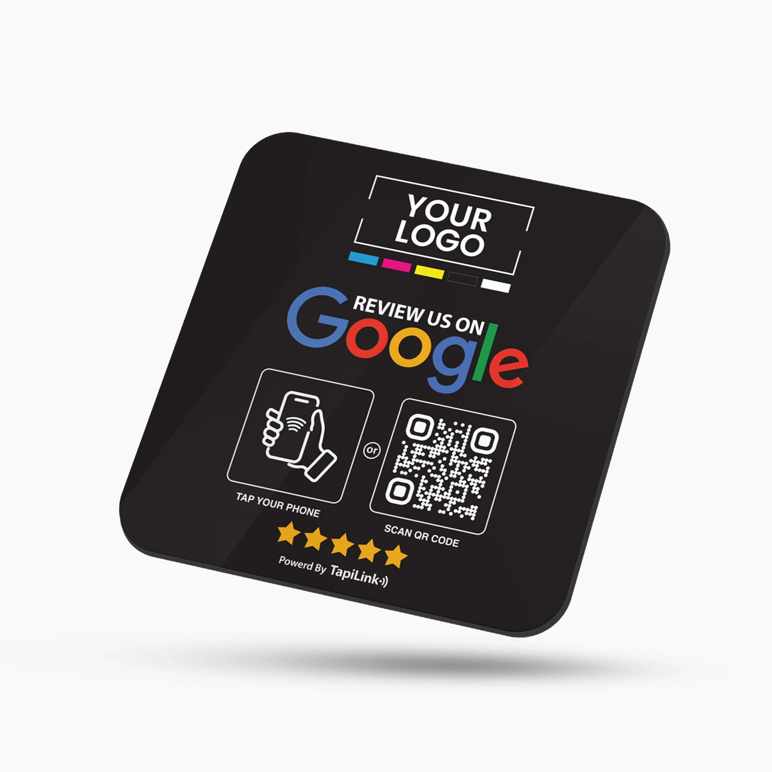QR & NFC Review Plates