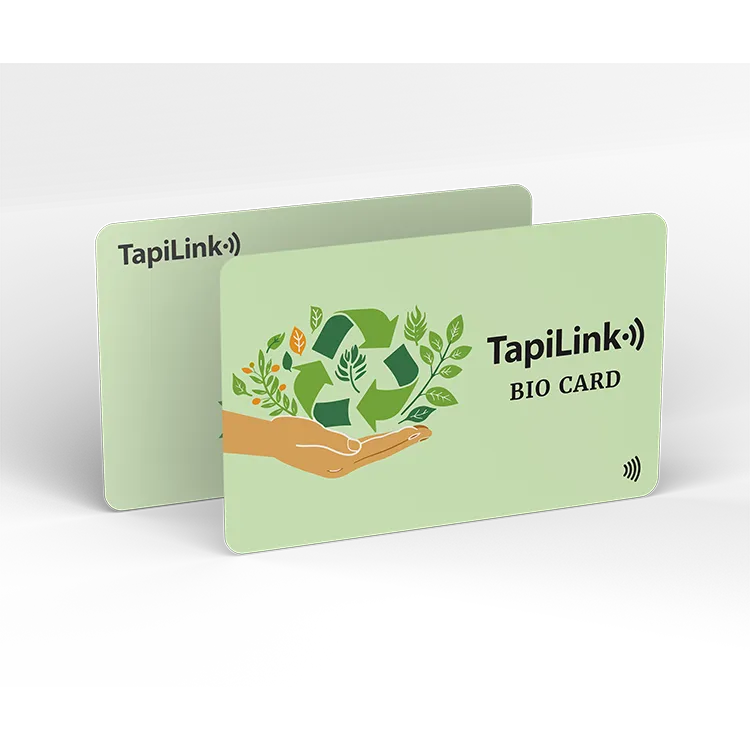 How do Eco Friendly Digital Business Cards work?