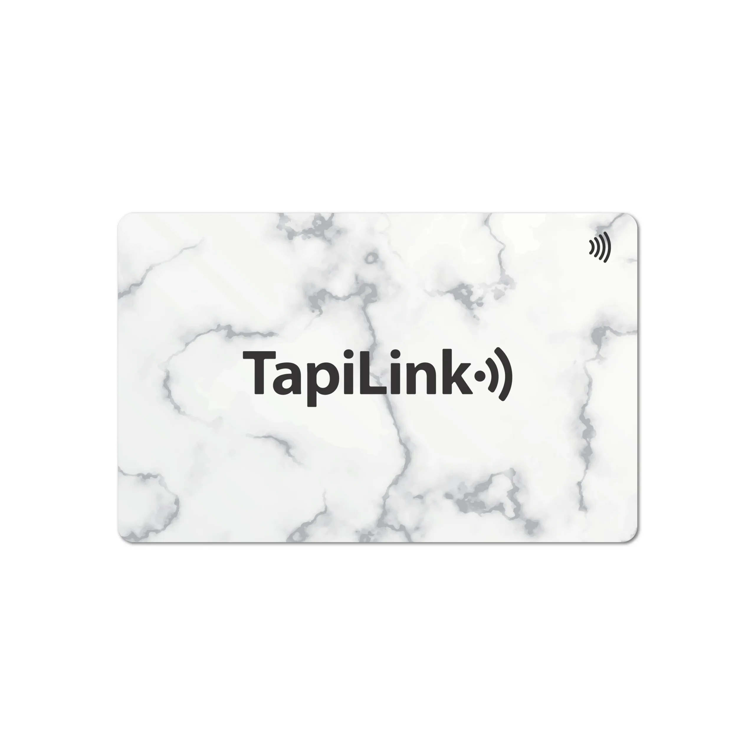 Black Marble PVC Digital Business Card - Media 4