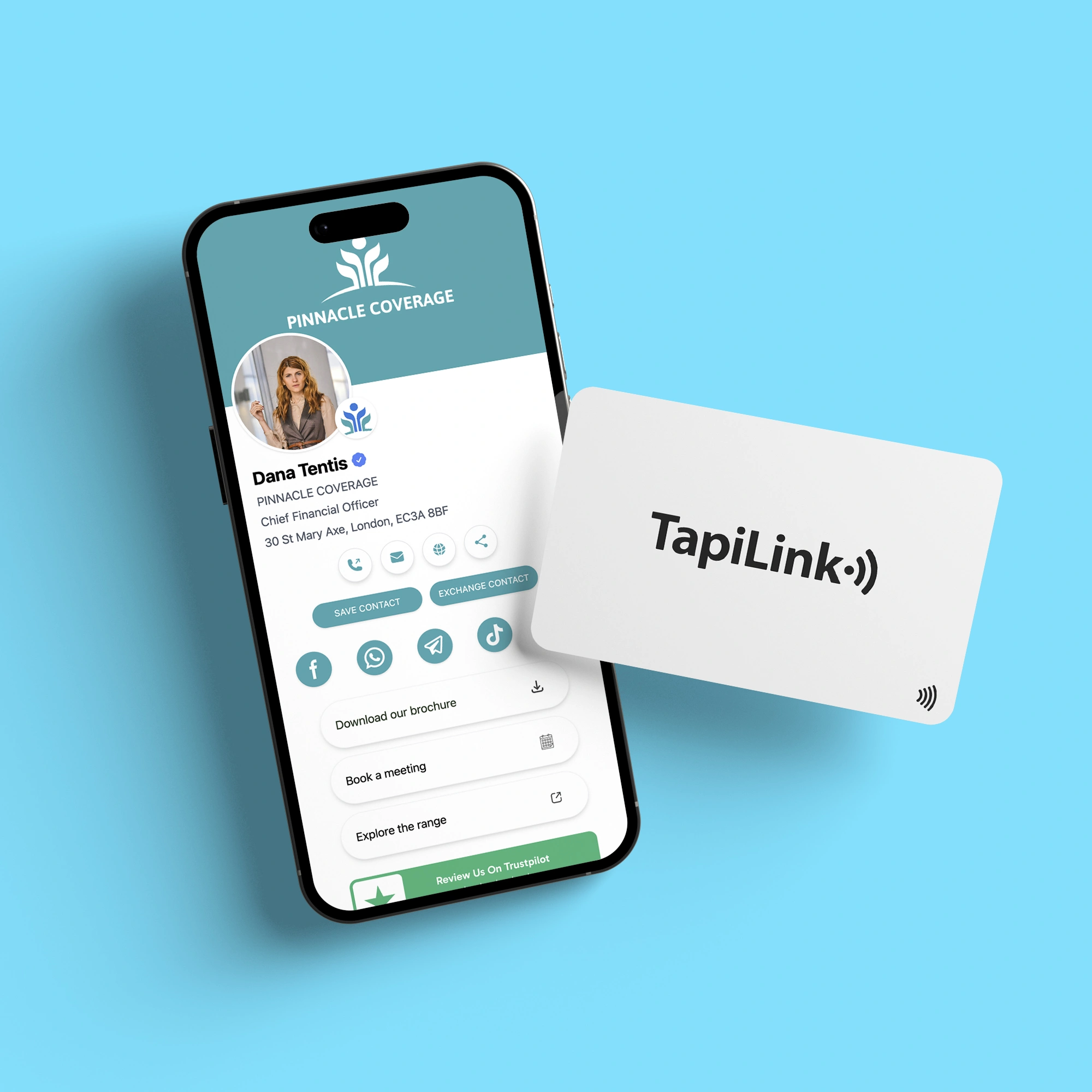 PVC White Premium Digital Business Card - Media 3