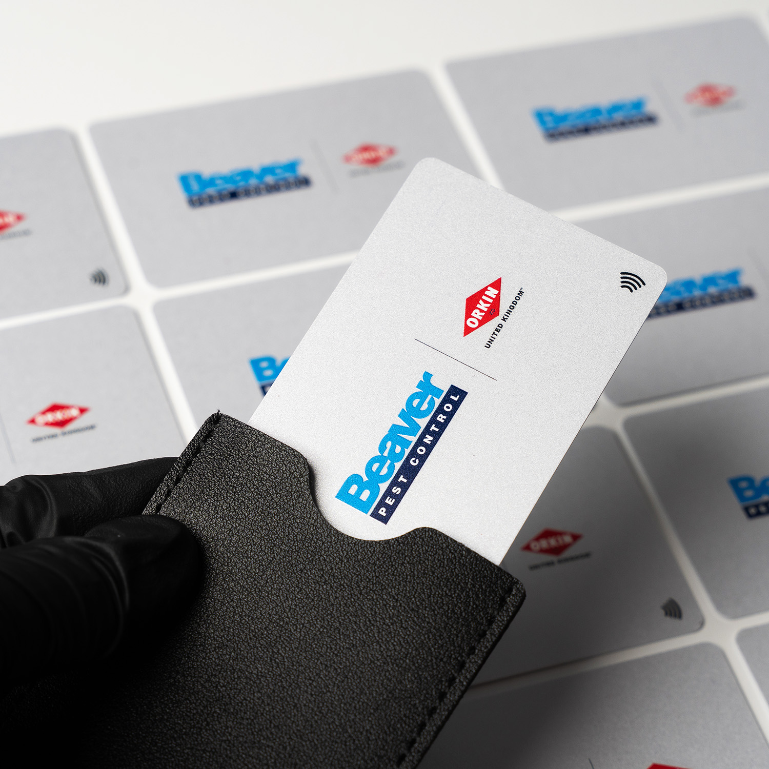 Silver PVC Digital Business Card - Media 7