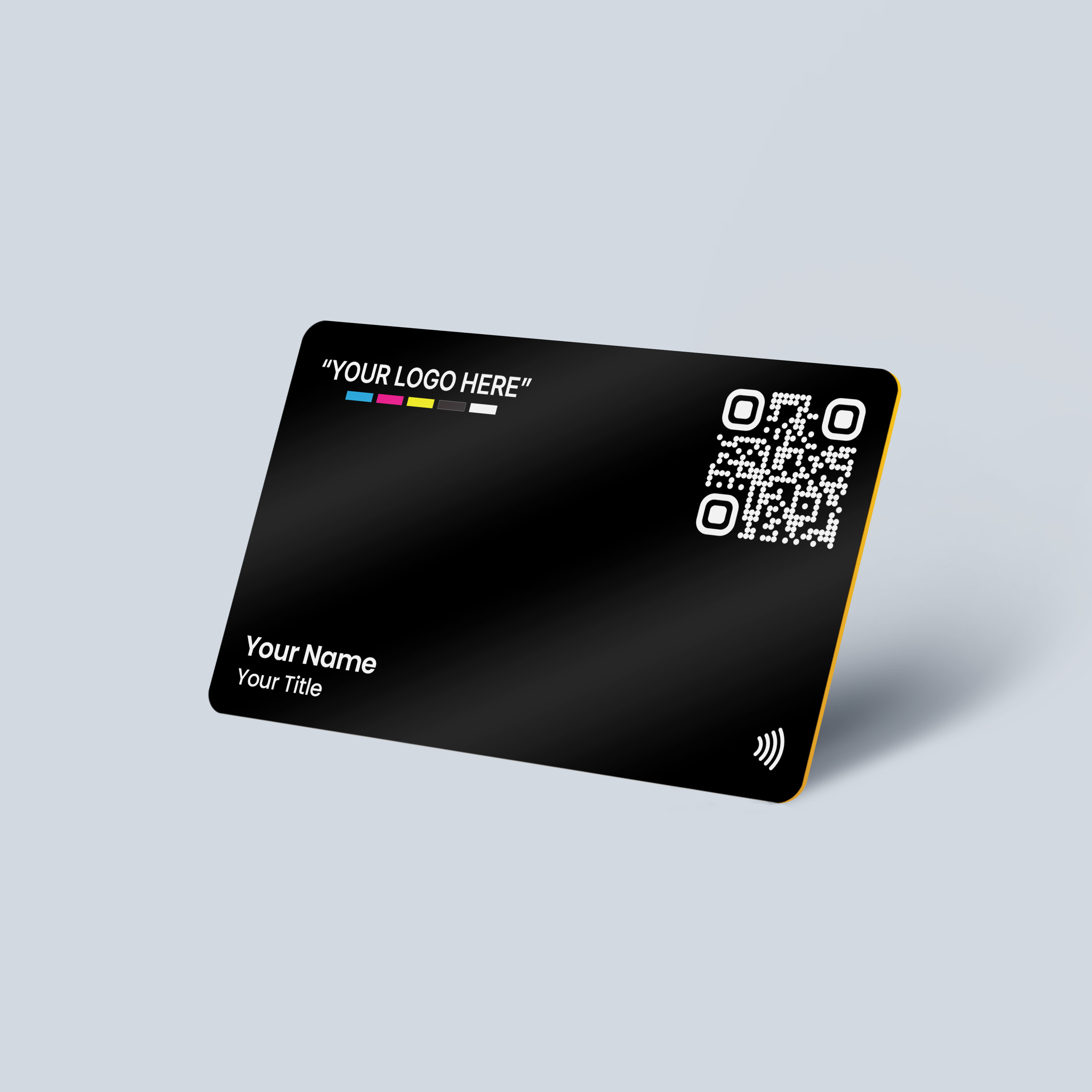Black Premium PVC Digital Business Card - Media 12