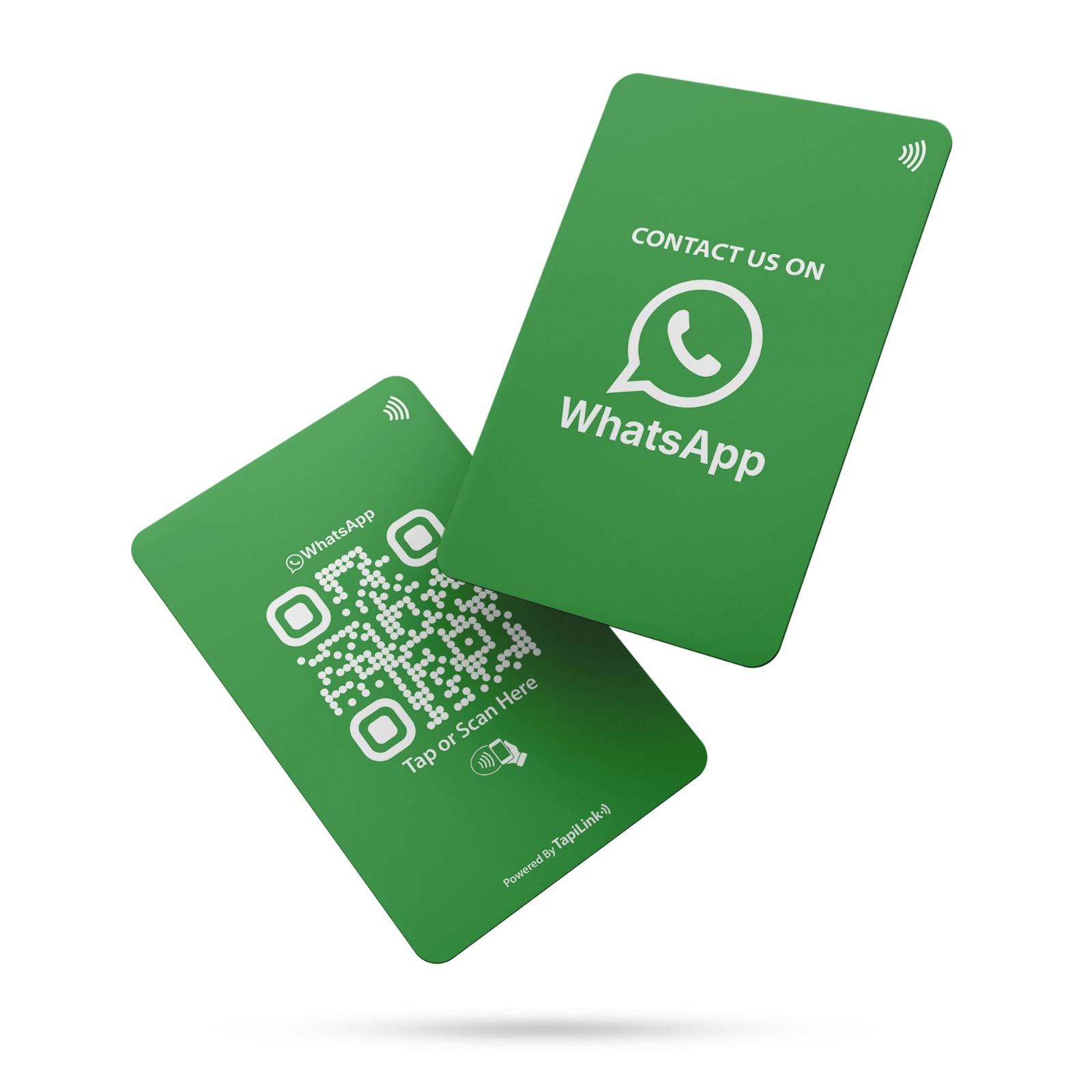 QR and NFC WhatsApp Cards