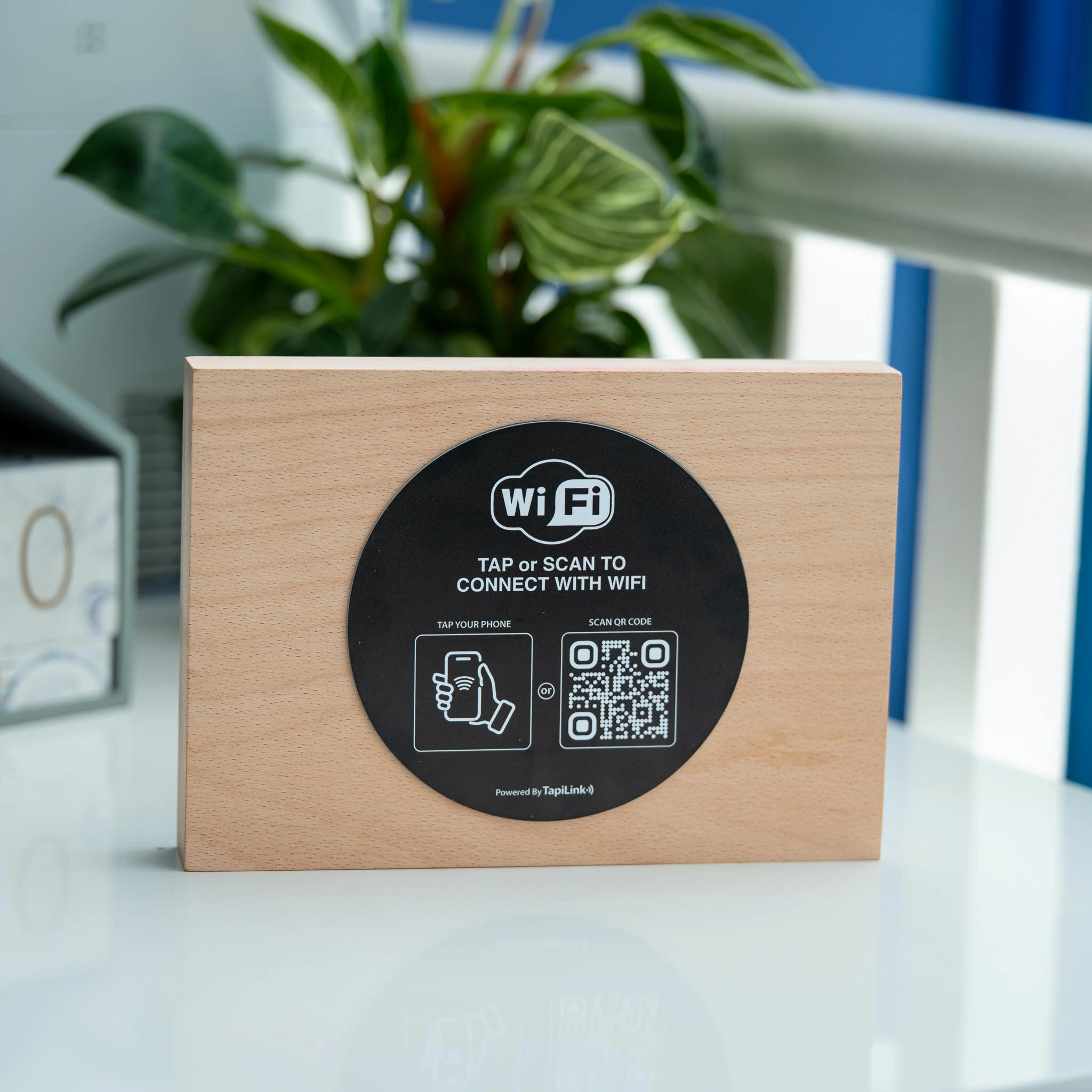 WiFi Porter Wooden Block
