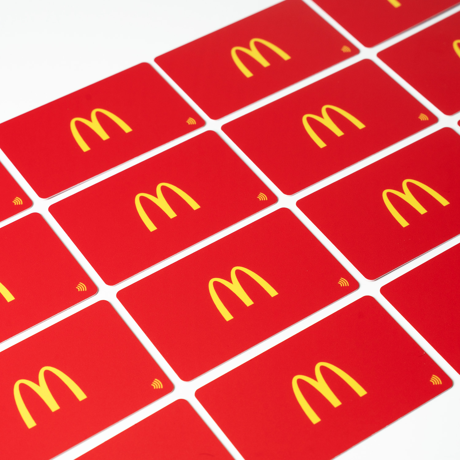 Red PVC Digital Business Card - Media 3