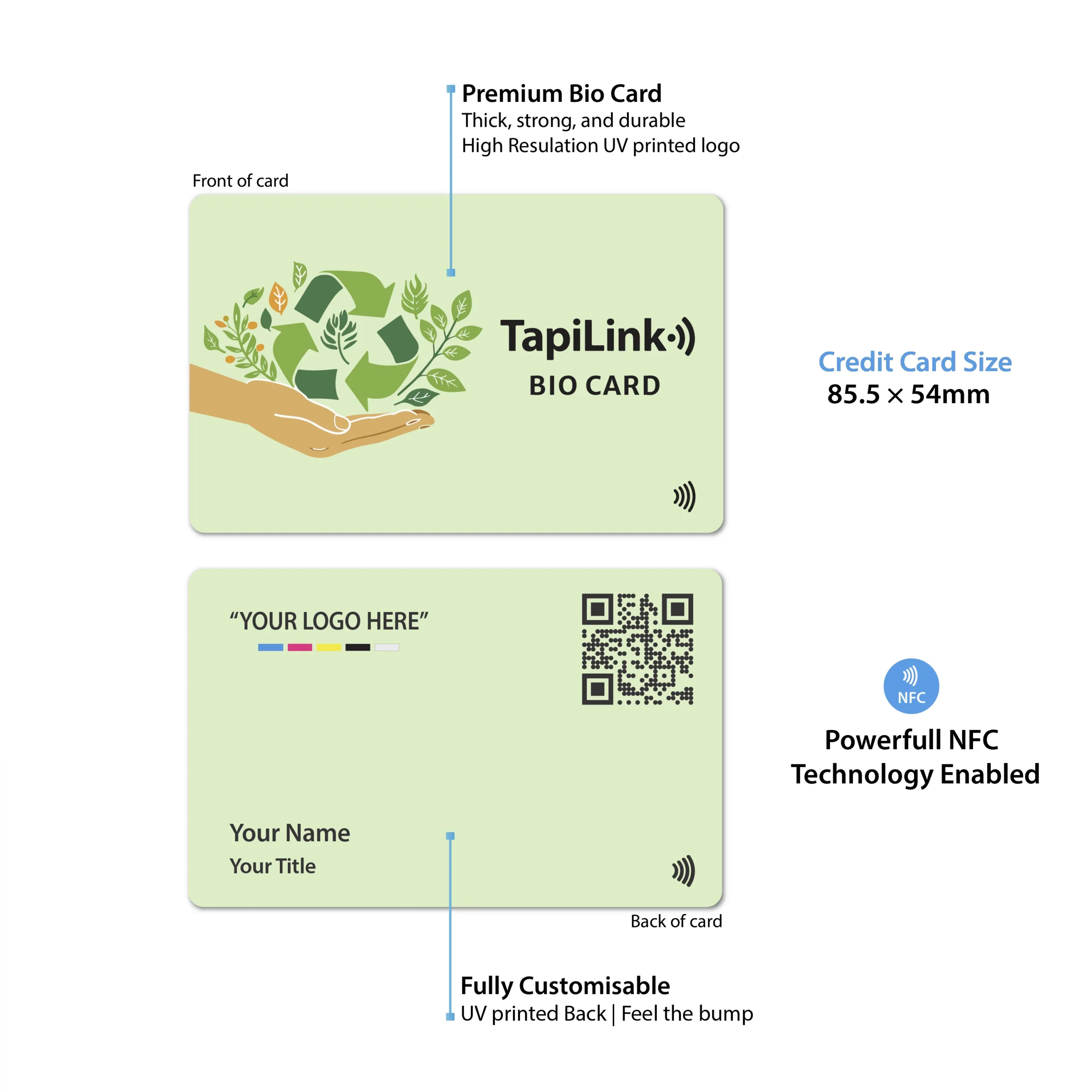 Bio Card | NFC Digital Business Card - Media 4