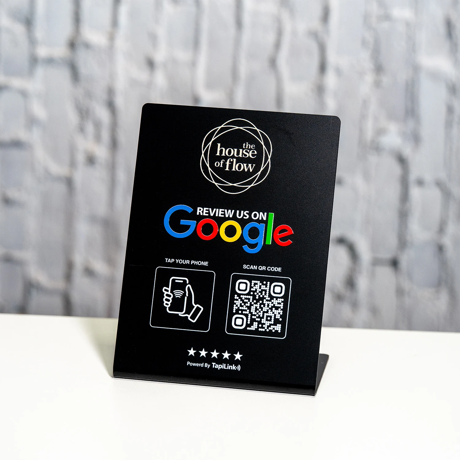 QR and NFC Google Review Stand (Customised) - Media 2