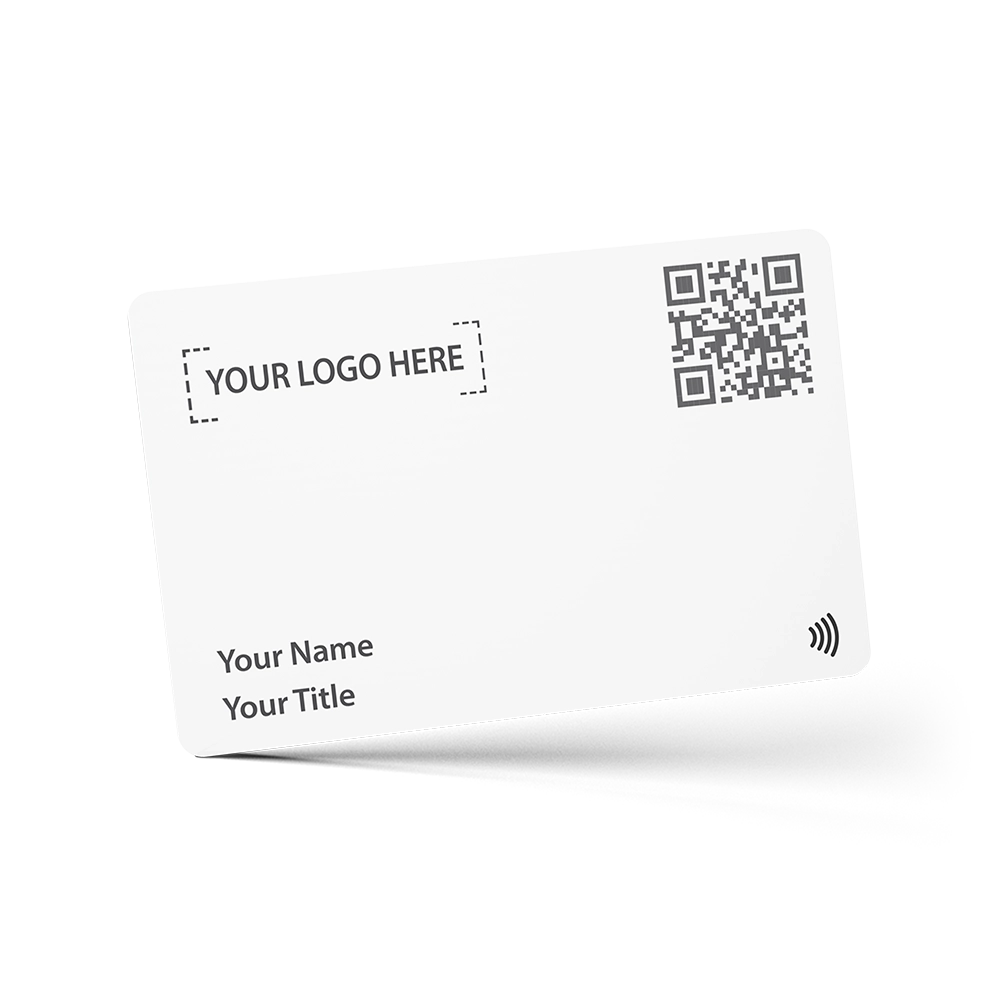 PVC White Premium Digital Business Card