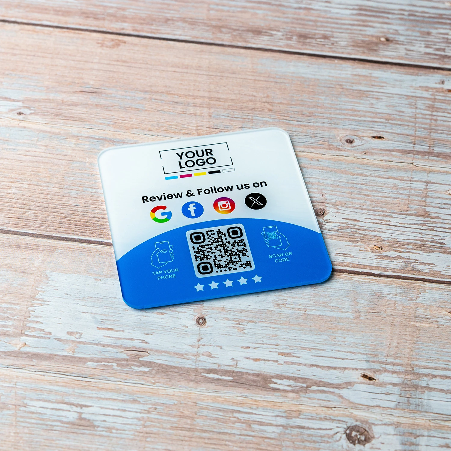 TapiLink Fully Customised Acrylic One Plate (Multi-Link) - Media 9