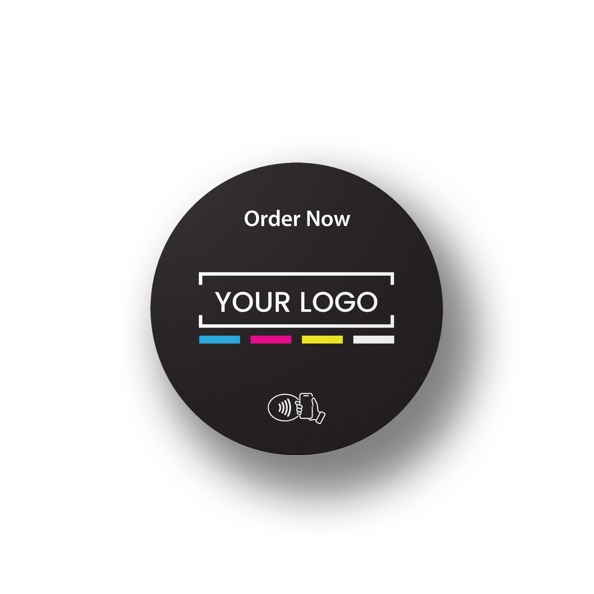 QR and NFC Custom Round Tag - Media 3