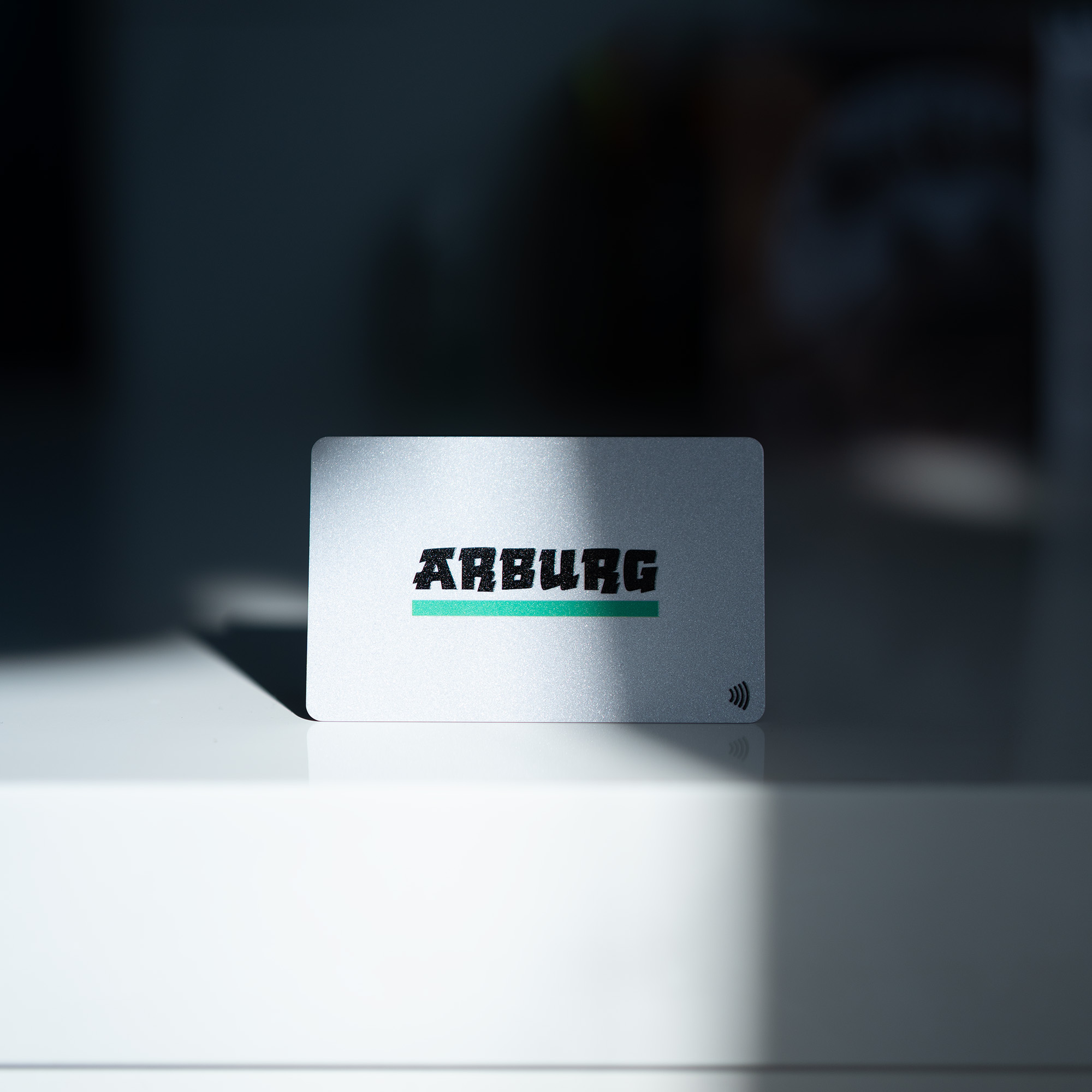Silver PVC Digital Business Card - Media 11
