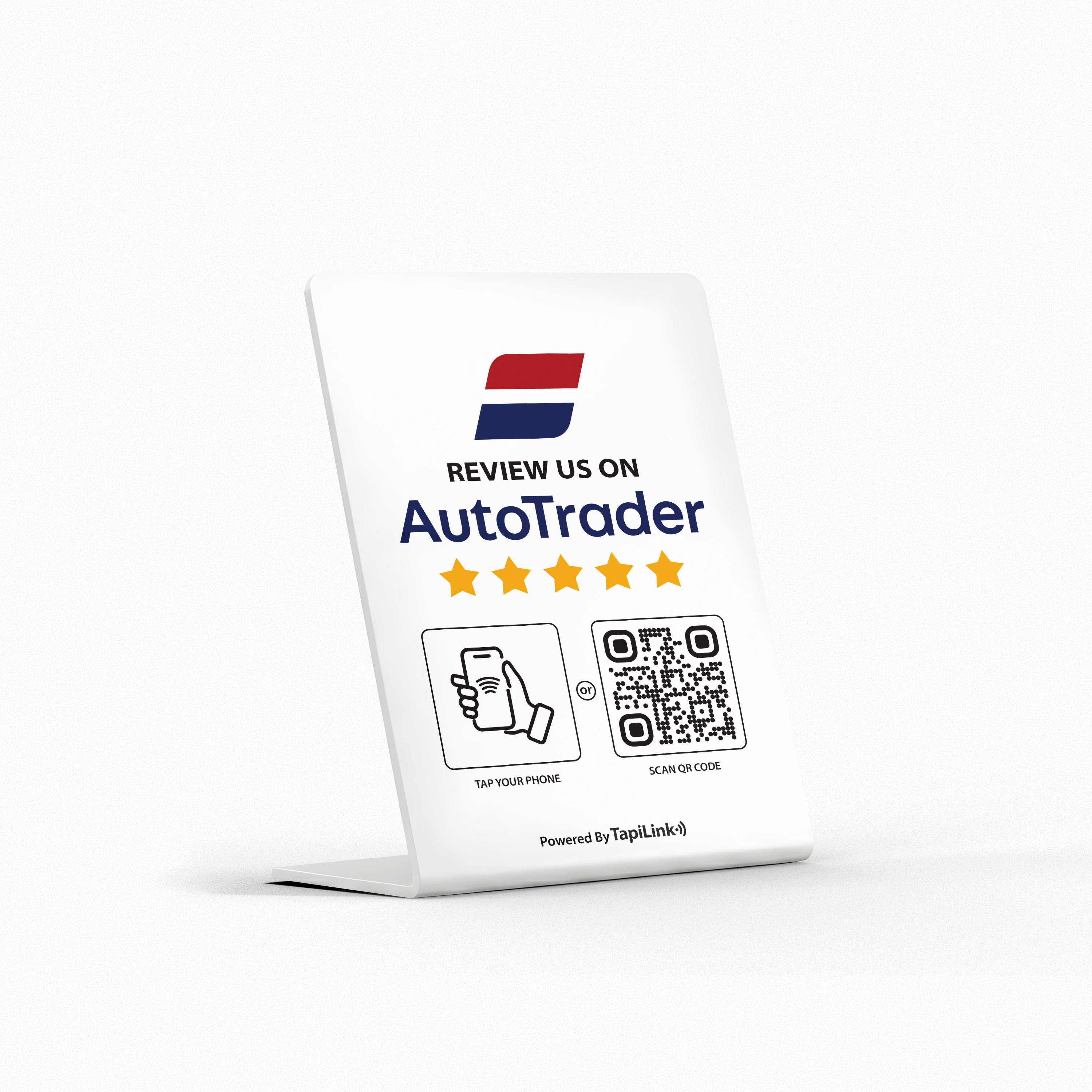 Autotrader NFC and QR PVC Stand