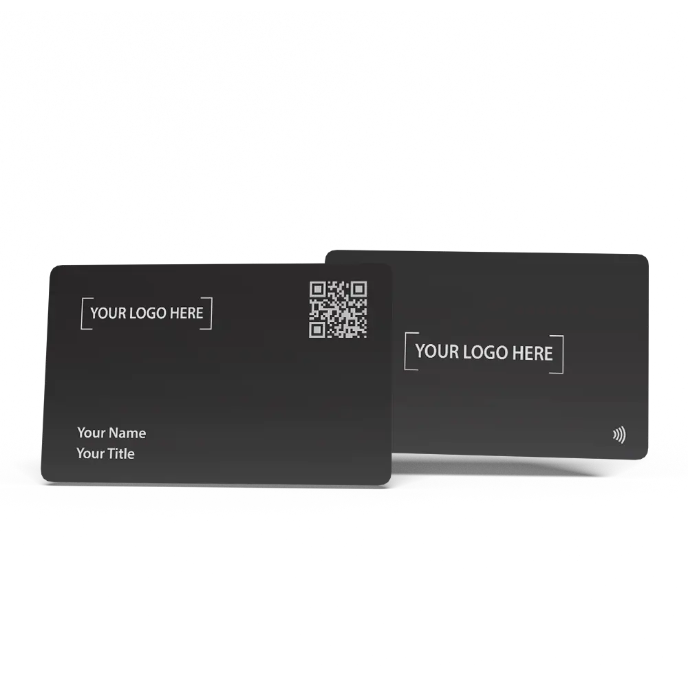 Black Premium PVC Digital Business Card - Media 6