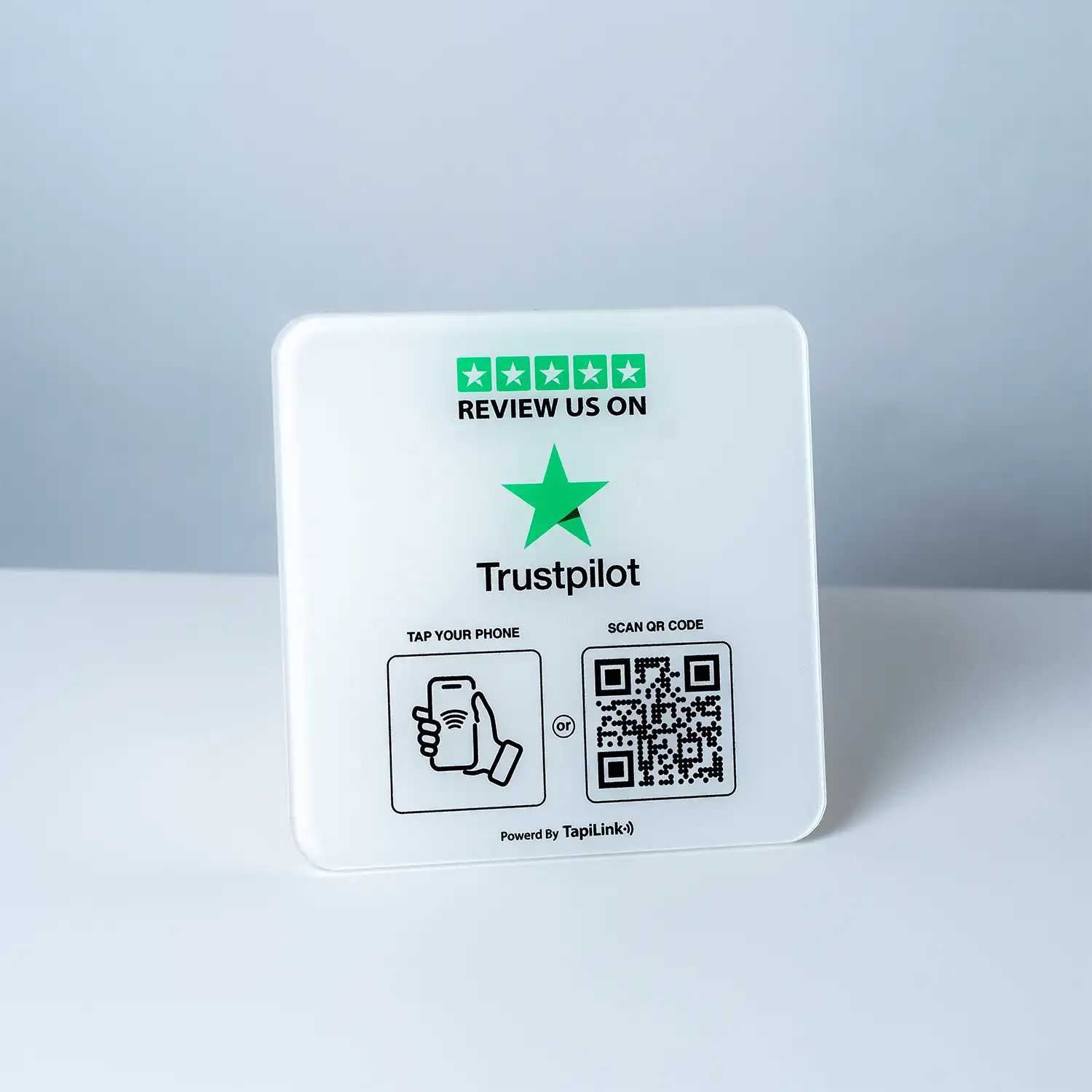 QR and NFC Trustpilot Review Plate - Media 2