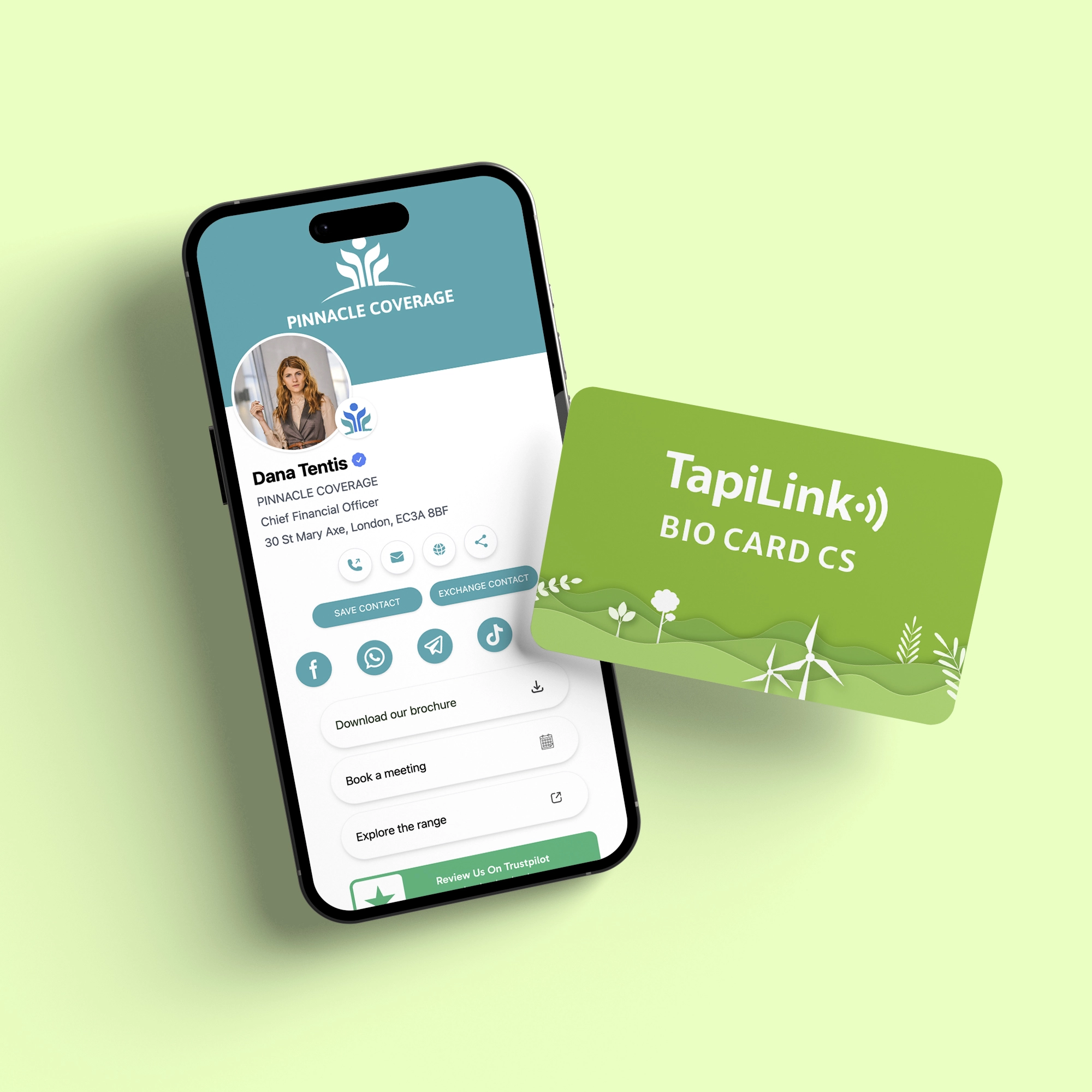 Bio Degradable Digital Business Card - Media 2