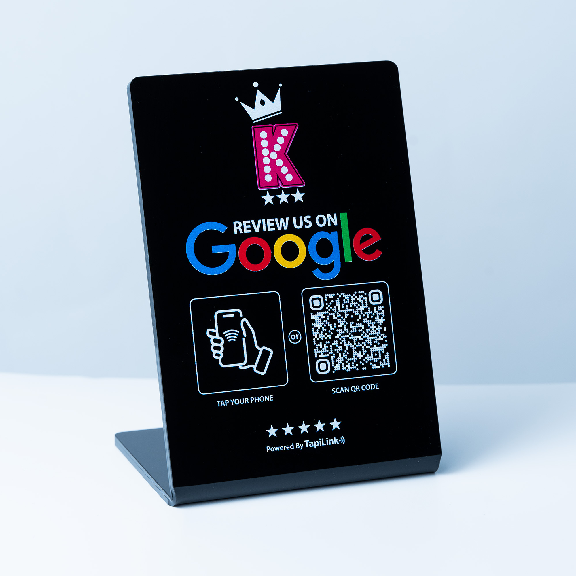 QR and NFC Google Review Stand (Customised) - Media 5