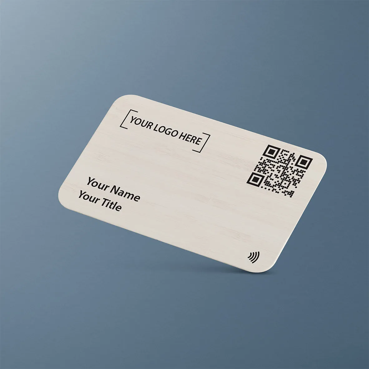 White Bamboo Digital Business Card - Media 3