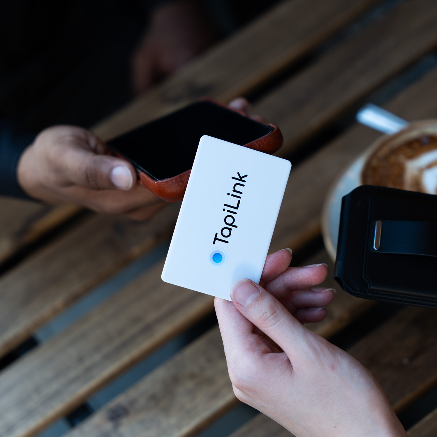 Metal White Digital Business Cards