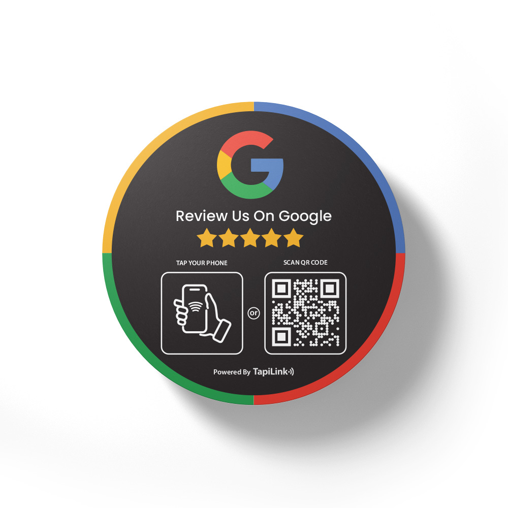 QR And NFC Google Review Tag