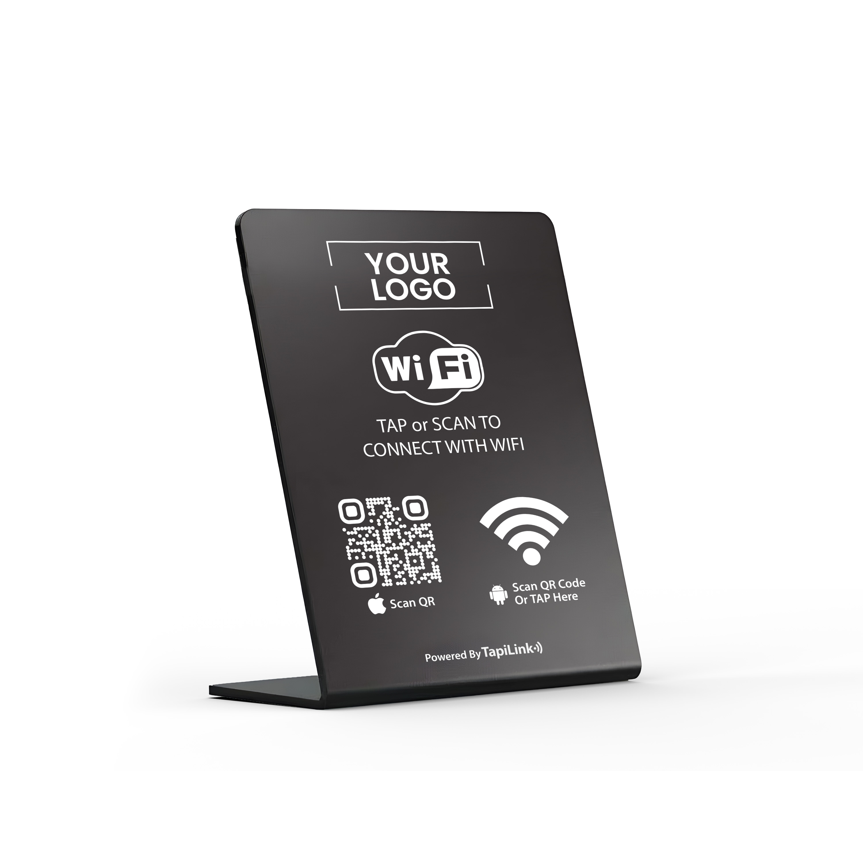 NFC and QR Wifi Access Stand - Media 2