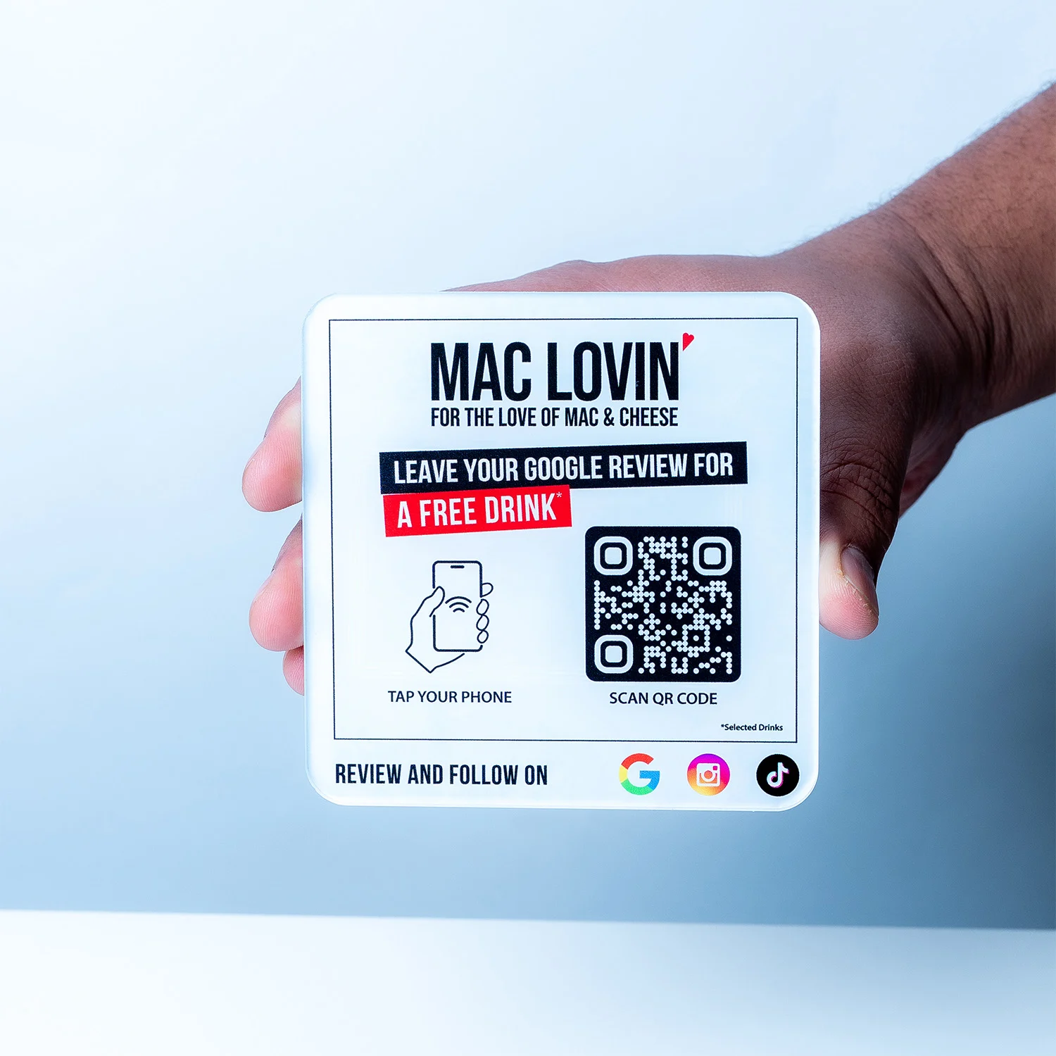 Acrylic Google Review Plate (Customisable) - Media 5