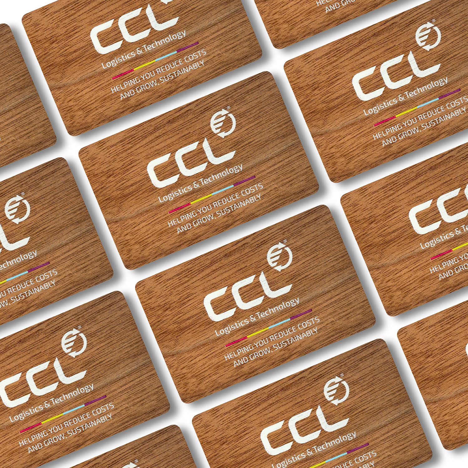 Cherry Wood Digital Business Card - Media 4