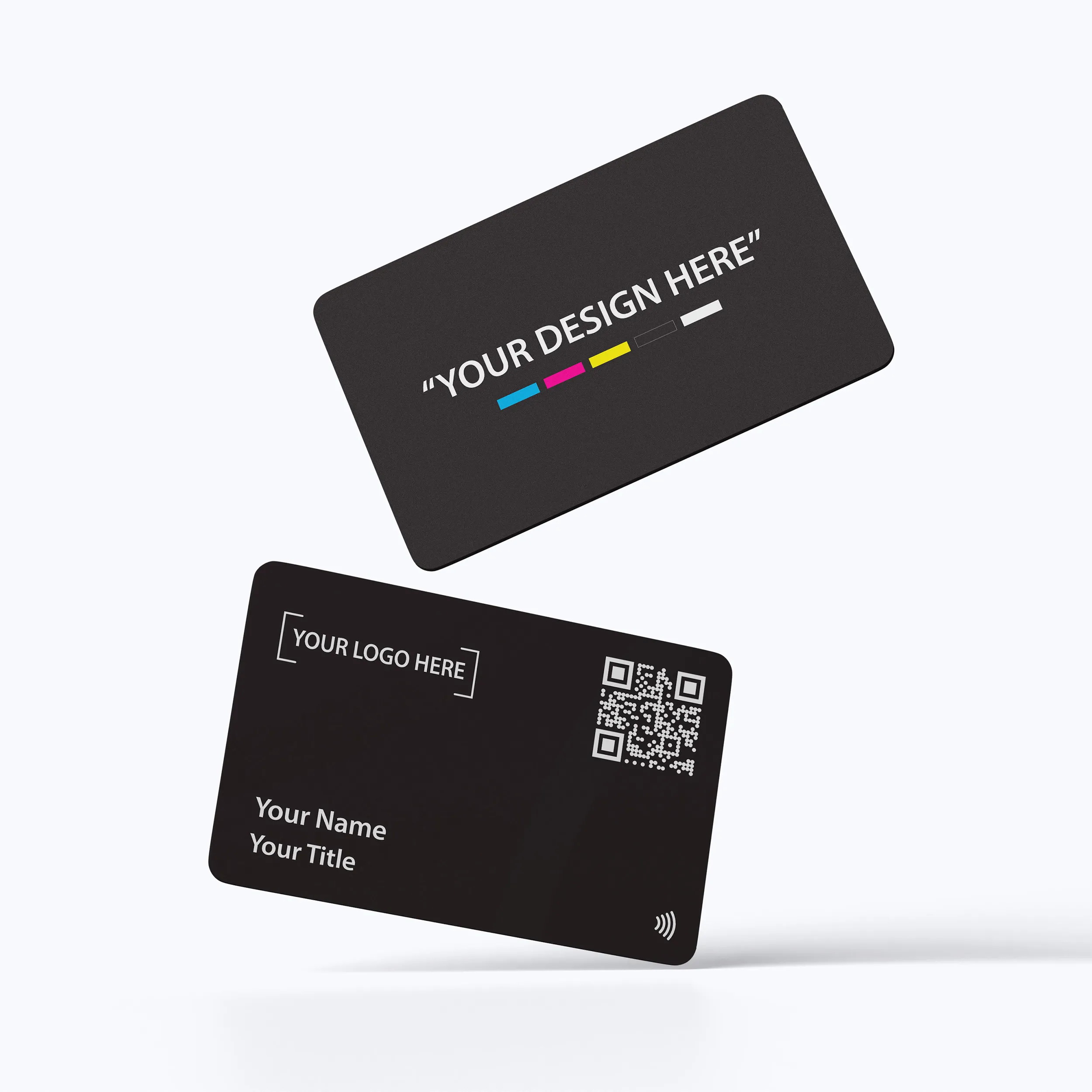Black Premium PVC Digital Business Card - Media 10